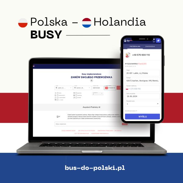 Busy z Polski do Holandii